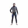 Problue RW-709 2 Pieces Farmer John & Jacket with Hood Wetsuit - 5mm