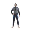 Problue RW-709 2 Pieces Farmer John & Jacket with Hood Wetsuit - 5mm