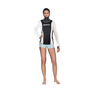 Mares Fire Skin Long Sleeves with Hood - She Dives
