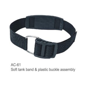 Problue AC-61 Soft Tank Band and Plastic Buckle Assembly