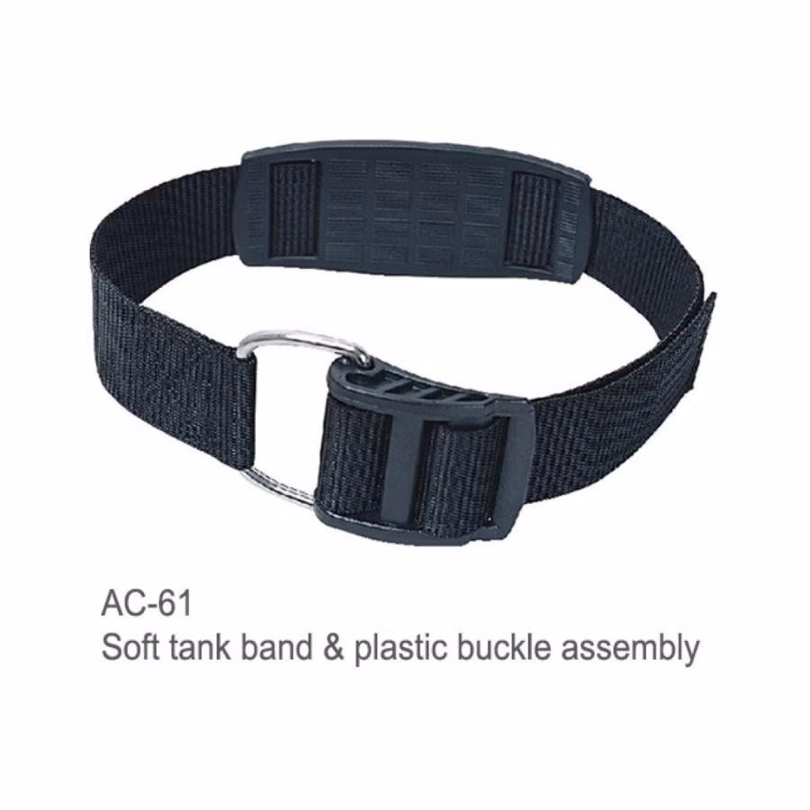 Problue AC-61 Soft Tank Band and Plastic Buckle Assembly