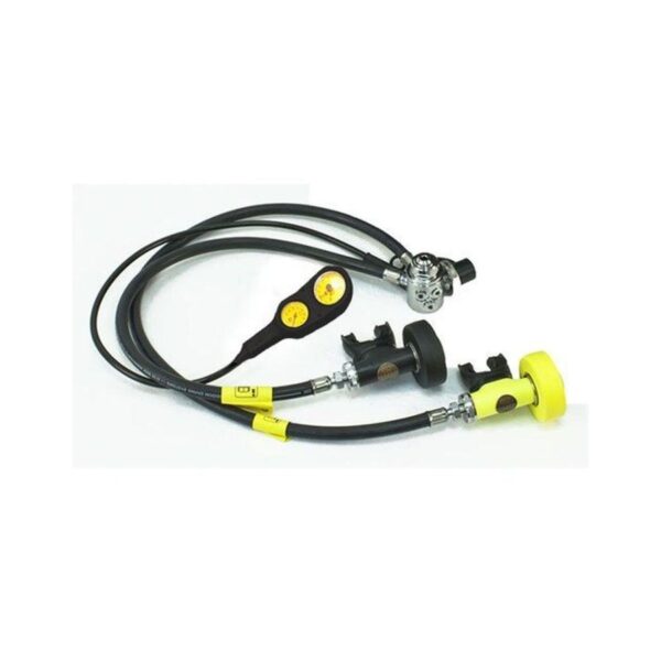 Poseidon Cyklon 5000 Full Set Regulator with Double Gauge