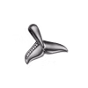 Ossidabile 12P Whale Tail (with Stones) Pendant