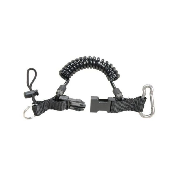 Aropec Coiled Spiral Lanyard with Clip