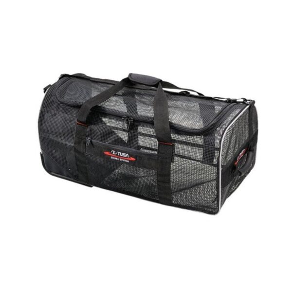 Tusa Mesh Roller Bag - black