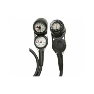 Zeagle Slimline Copilot Depth/Pressure Gauge - with Compass