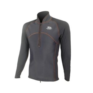 Aropec Penguin Aqua hermal Long Sleeve Zip Top Men