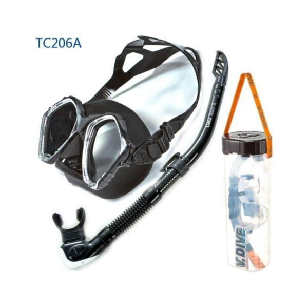 VDive TC206A/SN-06-C4 - Atlantis Mask and Snorkel Set