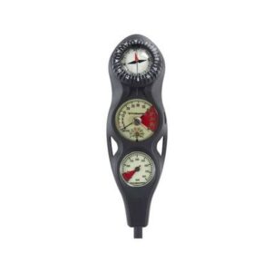 Scubapro 3-Gauge In-Line Console - Plastic