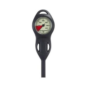 Scubapro U-Line Pressure Gauge Capsule w/ Swivel - Imperial/Psi