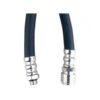 Aropec Rubber Inflator Hose Black - 27 inches 500PSI