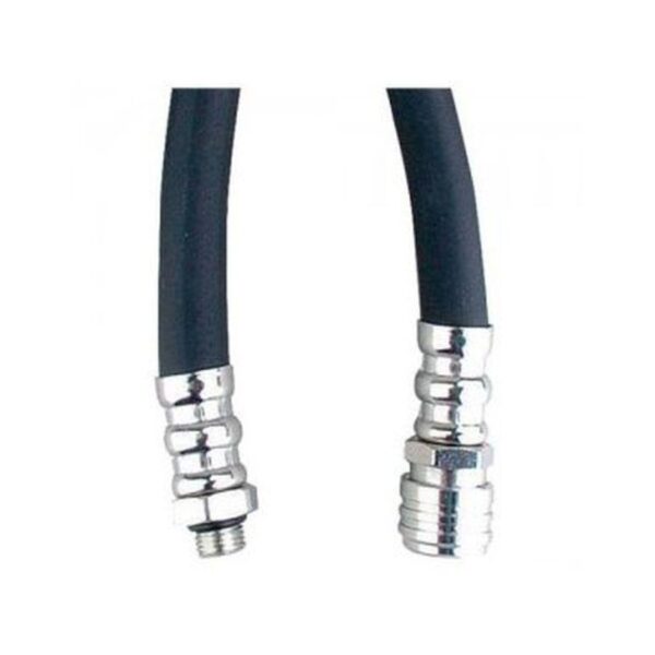 Aropec Rubber Inflator Hose Black - 27 inches 500PSI