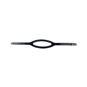 Aropec Rubber Mask Strap - black