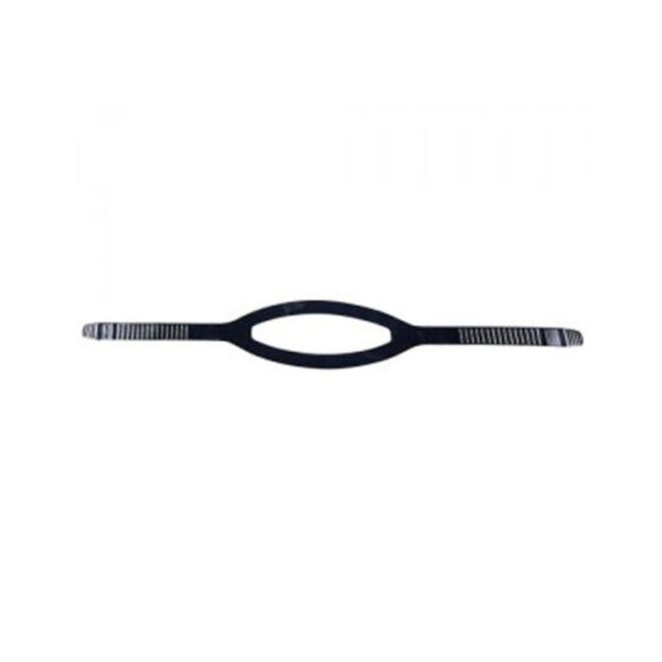 Aropec Rubber Mask Strap - black