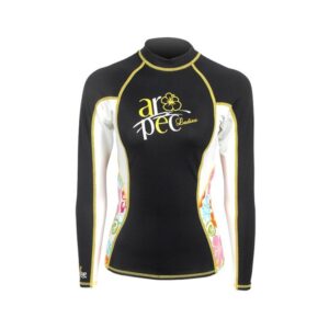 Aropec Wings Lycra Long Sleeve Rashguard - Lady