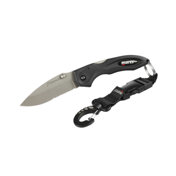Mares Force Bat Titanium Dive Knife
