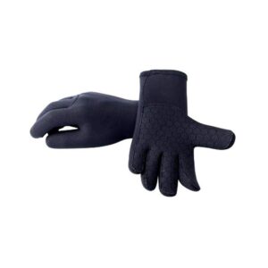 Poseidon Black Line Gloves 5 Finger - 1.5mm
