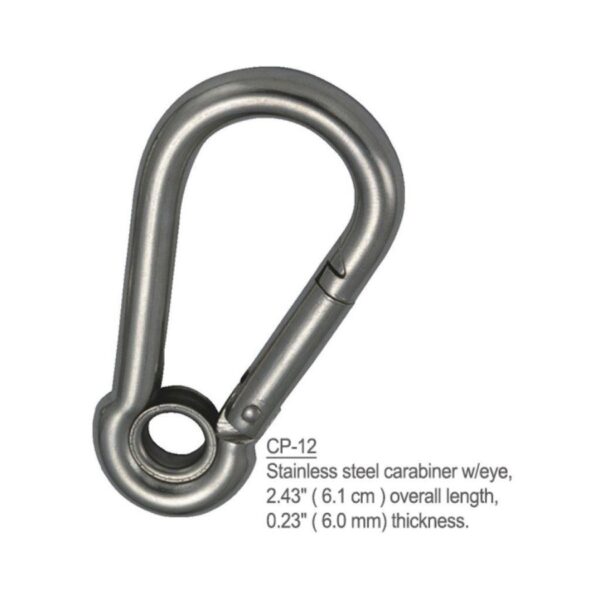 Problue CP-12 Stainless Steel Carabiner
