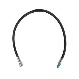 Aropec Braided Inflator Hose Black - 36 inches 2150PSI