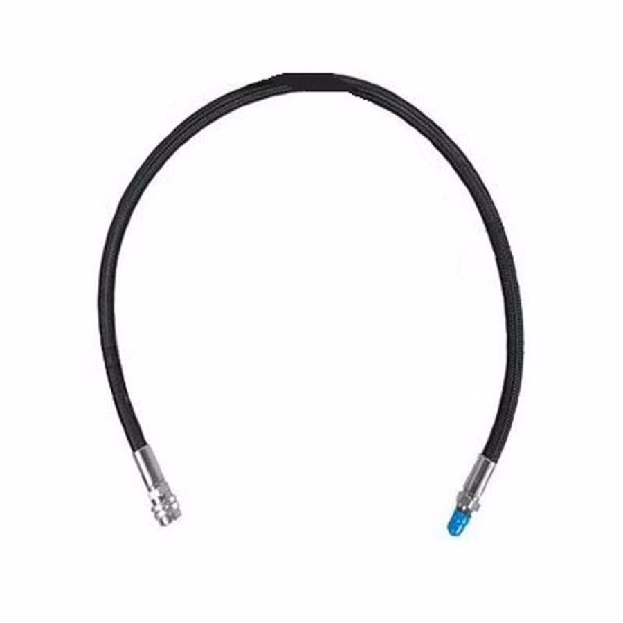 Aropec Braided Inflator Hose Black - 36 inches 2150PSI