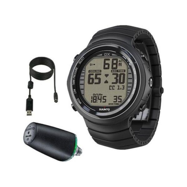 Suunto D9tx Dive Computer - Elastomer with Transmitter and USB