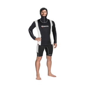 Mares Fire Skin Long Sleeves Rashguard with Hood - Man