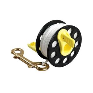 Aropec Spool 30M Spool w/Lanyard, Brass Hook