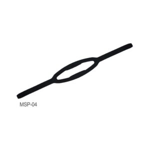Problue MSP-06 Black Silicone Mask Strap
