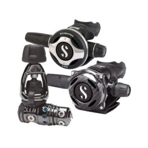 Scubapro MK25 EVO / A700 Carbon Black Tech + S600 2nd Stage Bundle Set
