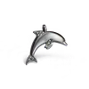 Ossidabile 8P Dolphin (with Stones) Pendant