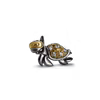 Ossidabile 4P Turtle with Mask & Snorkel (with Stones) Pendant