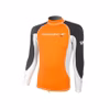 Aropec Myth Lycra Long Sleeve Rashguard - Man - orange - m