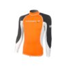 Aropec Myth Lycra Long Sleeve Rashguard - Man - orange - m