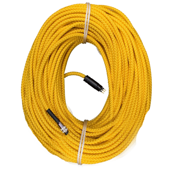 Ocean Reef Professional Cable W/rope - Yellow - Per Meter