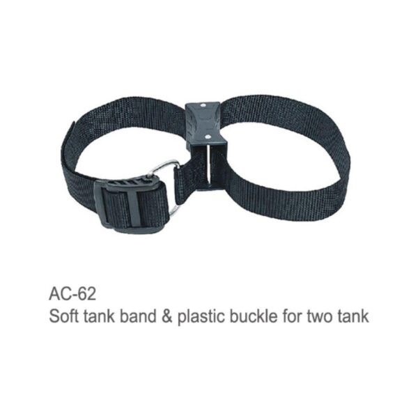 Problue AC-61-2 Soft Tank Band & Stainless Buckle Assembly