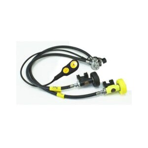 Poseidon Cyklon Metal Full Set Regulator with Double Gauge