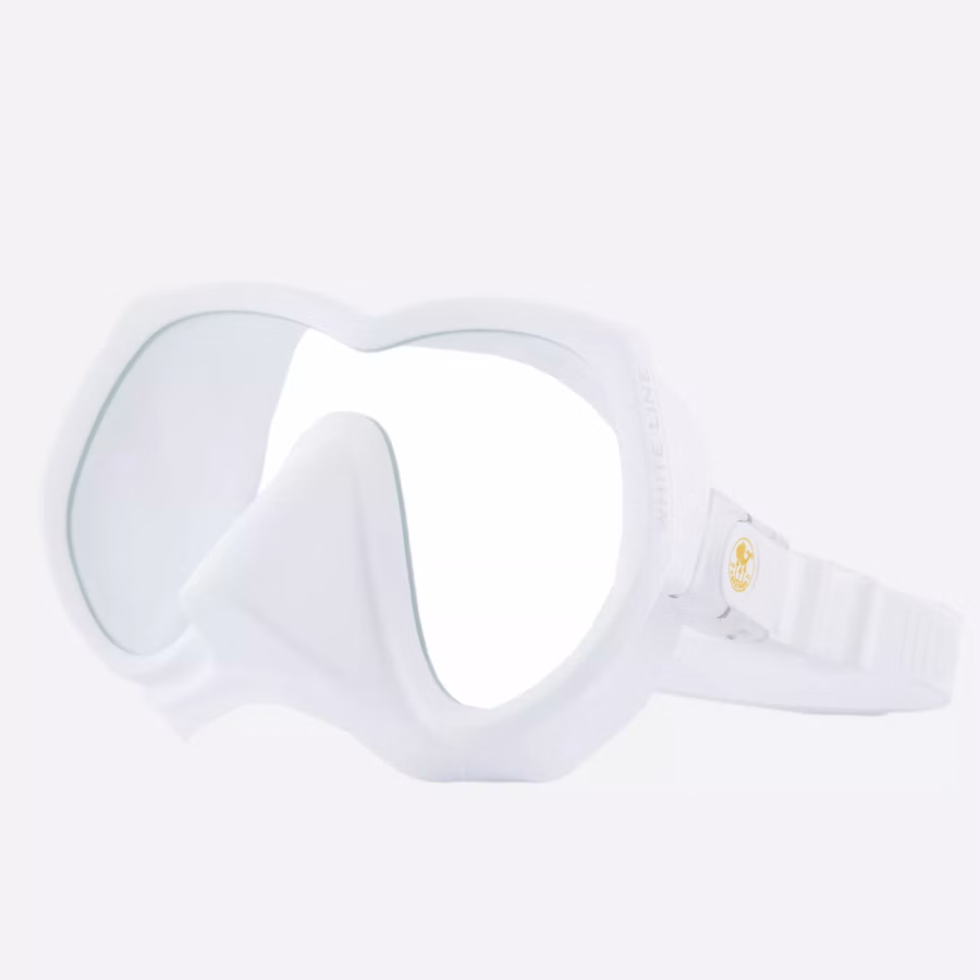 Poseidon White Line Mask