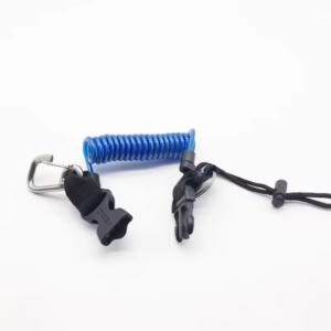 Dive Junkie Quick Released Coiled Spiral Lanyard