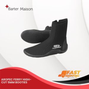 Aropec Ferry High-Cut 5mm Booties - BT-25U3-BK