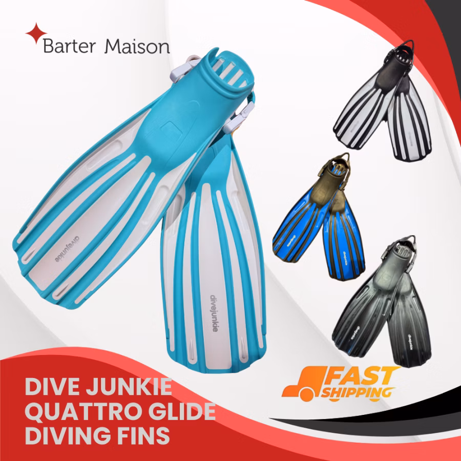 Dive Junkie Quattro Glide Diving Fins