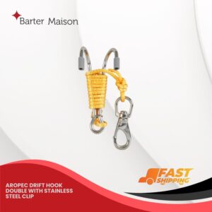 Aropec Reef Drift Hook (Double) With a clip