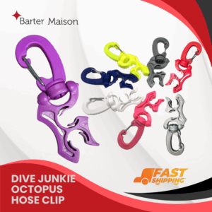 Dive Junkie Octopus Hose Clip
