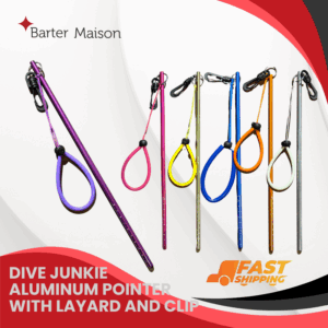 Dive Junkie Aluminum Pointer with Layard and Clip