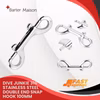 Dive Junkie 316 Stainless Steel Double End Snap hook 100mm