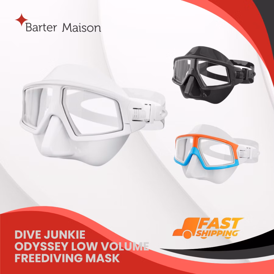 Dive Junkie Odyssey Low Volume Freediving Mask