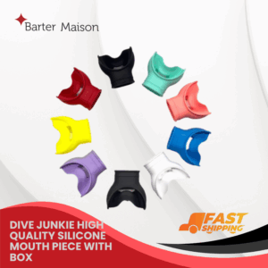 Dive Junkie High Quality Silicone Mouth Piece with Box