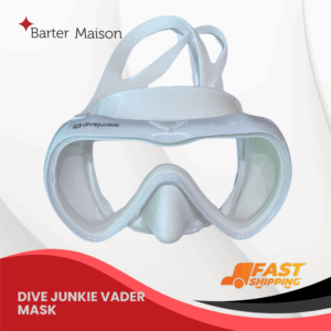 Dive Junkie Vader Mask Full White