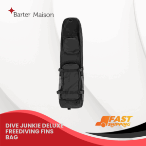 Dive Junkie Deluxe Freediving Fins Bag - Black