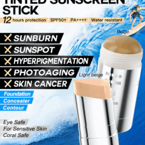 iLab Max-Spectrum Mineral Sunscreen Stick SPF50+ Light Beige 13.9g