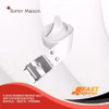 V.Dive Rubber Weight Belt with Stainless Steel Buckle - White- 1350mm